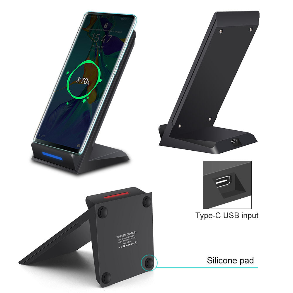 Vertical Wireless Charger Supports QI Charging, Suitable For Mobile Phones Vertical Wireless Charger Supports QI Charging, Suitable For Mobile Phones